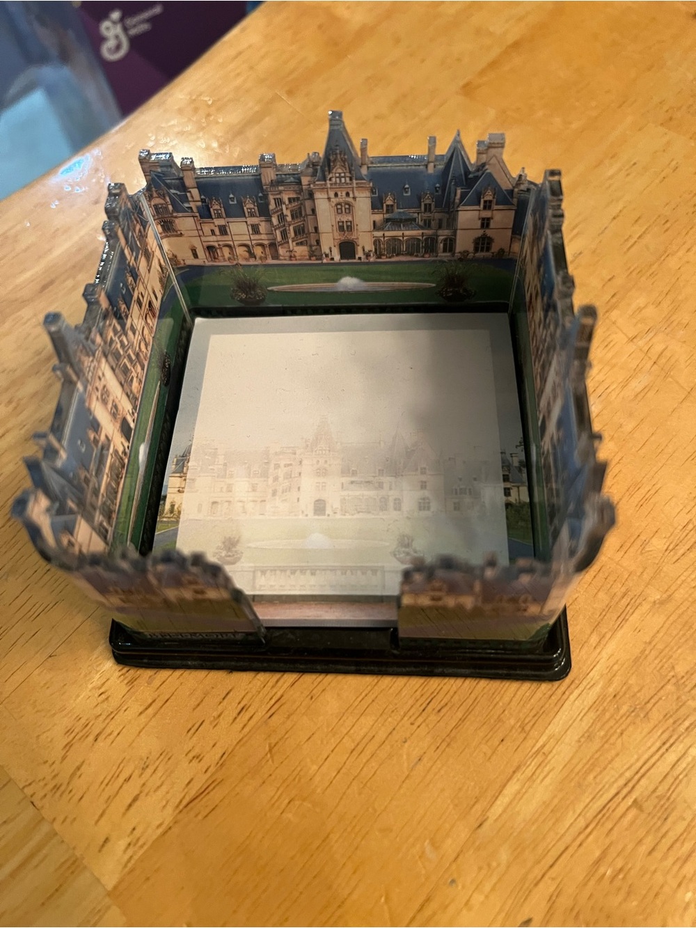 Biltmore Castle Keepsake sticky note Holder